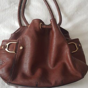 Cole Haan Cognac Leather Bag